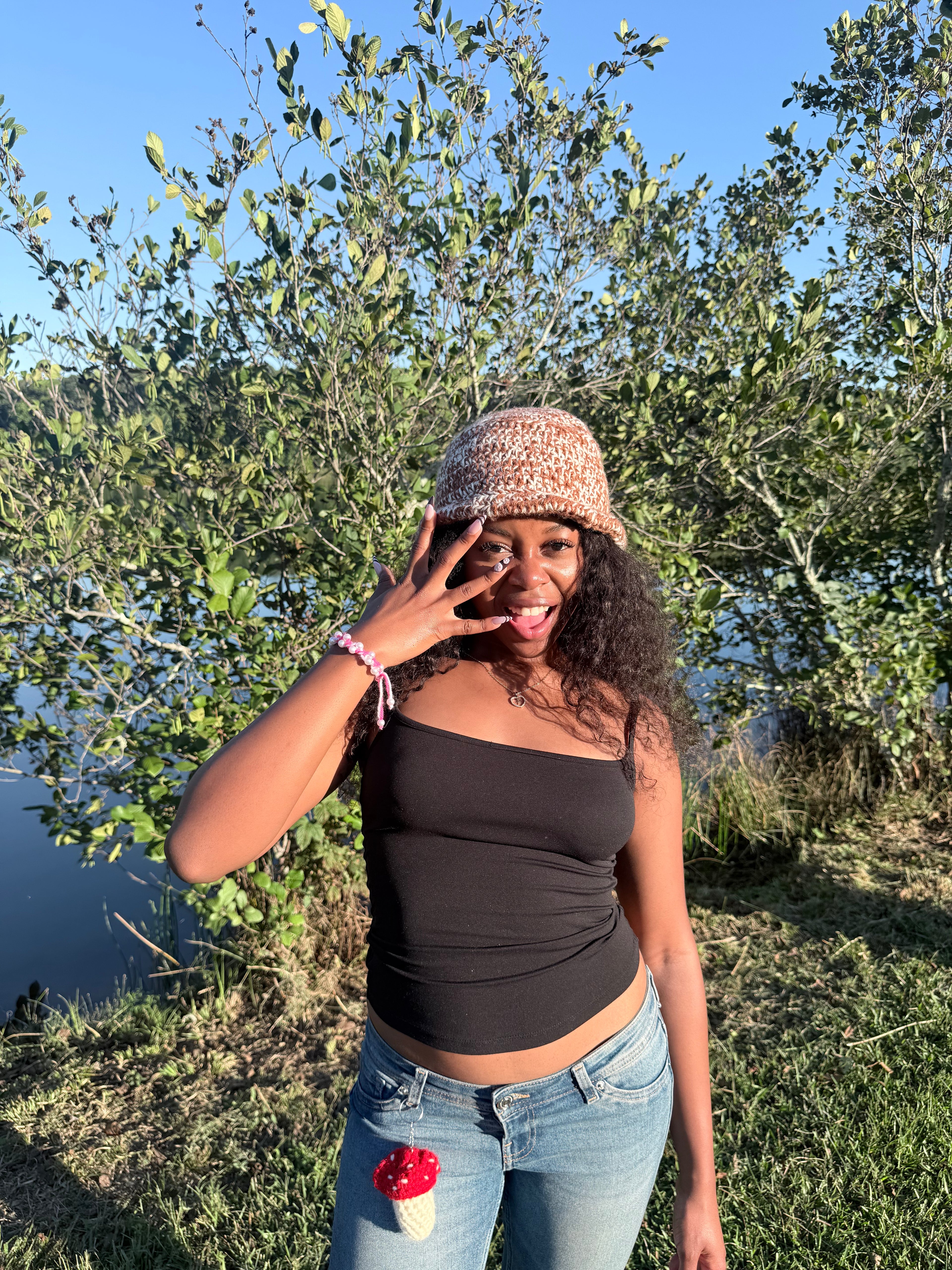 Double Take Bucket Hat - Mocha Swirl 🤎